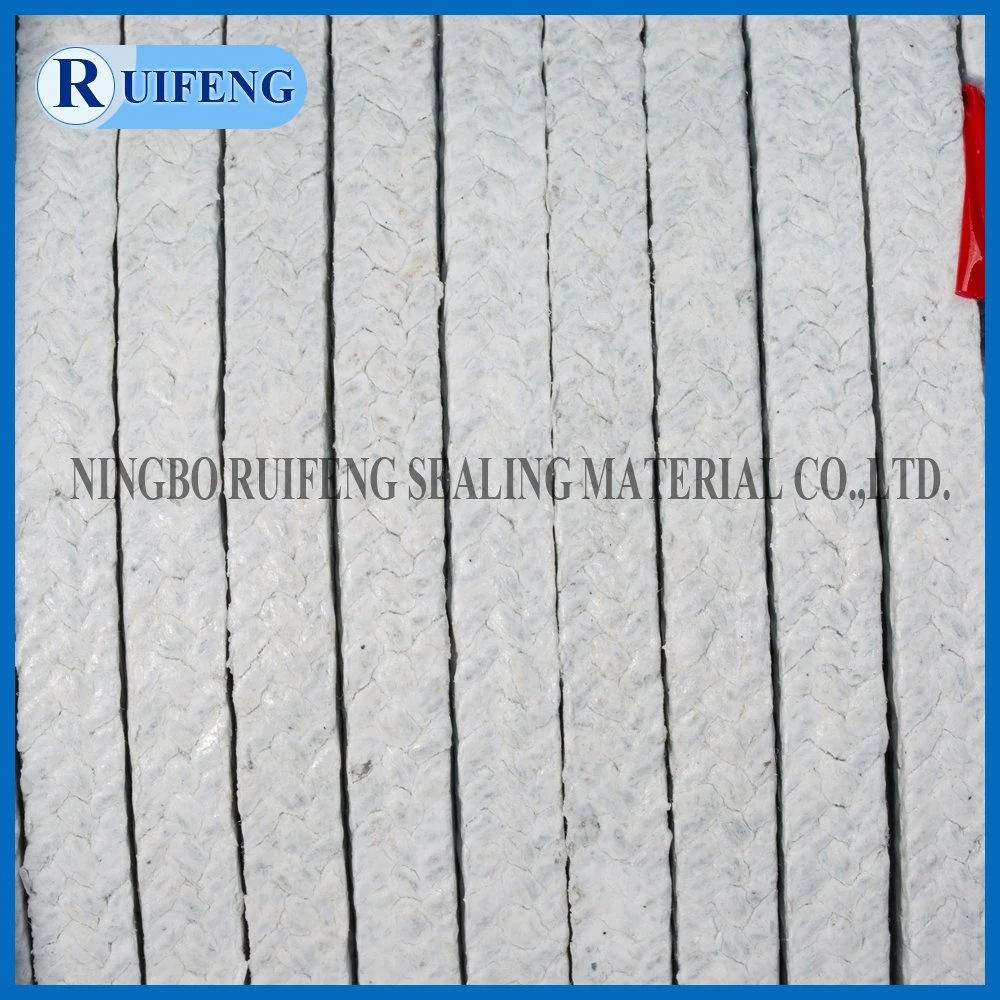 Asbestos Fiber Braided Packing with PTFE with Oil Rock Wool Material Braided Gasket