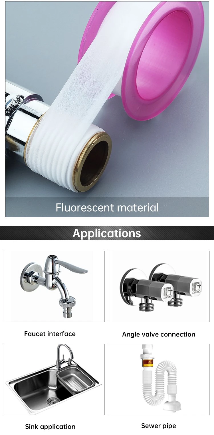 Joint Sealent Sealant Plumbing Expanded Expanded PTFE Sealing Thread Tape