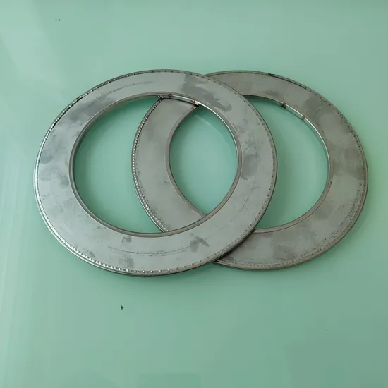 Guarnizione a doppia camicia in metallo, esente da amianto